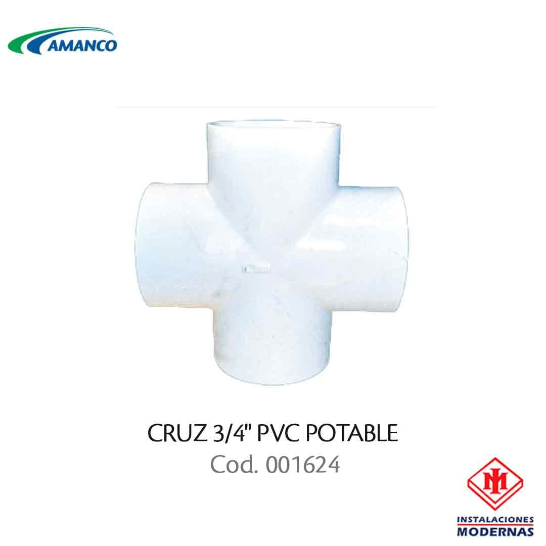 CRUZ  3/4" PVC POTABLE