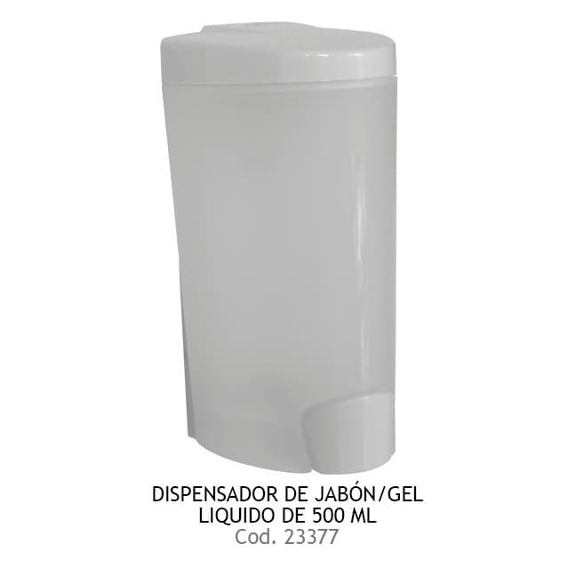 Dispensador de Jabon gel plast bl 500 ml ASTRA