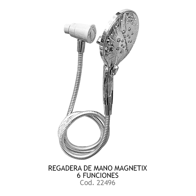 REGADERA DE MANO MAGNETIX 6 FUNCIONES  MOEN 26603