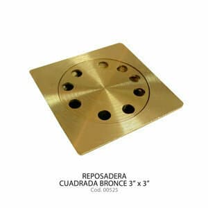 REP CUADRADA BRON 3X3" LONGO