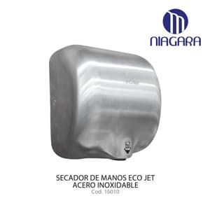 SECADOR DE MANOS ECO JET ACERO INOX NIAGARA