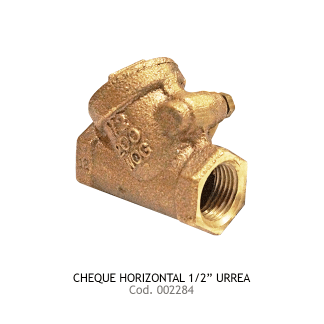 CHEQUE HOR 1/2" URREA