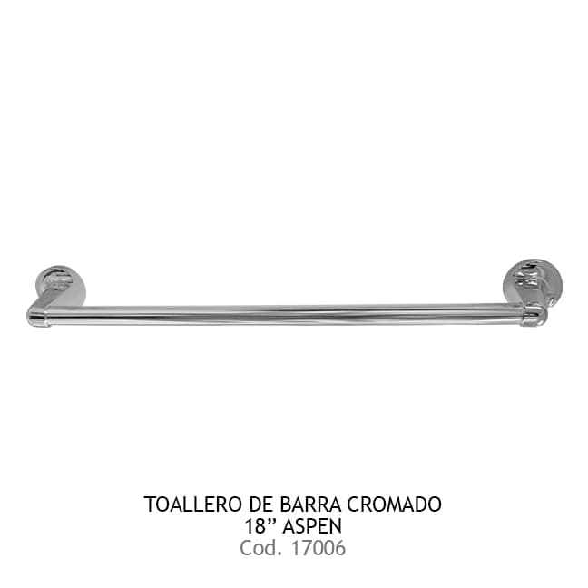 TOALLERO DE BARRA 18" ASPEN CROM MOEN