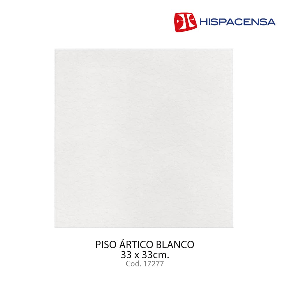 PISO 33.4X33.4 ARTICO BLANCO HISPACENSA 12 UXCJ