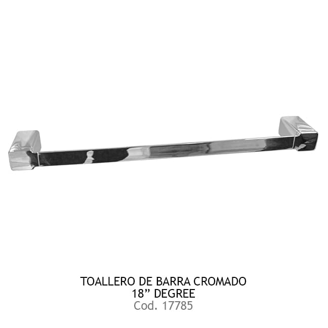 TOALLERO DE BARRA 18" CRO 90 DEGREE MOEN