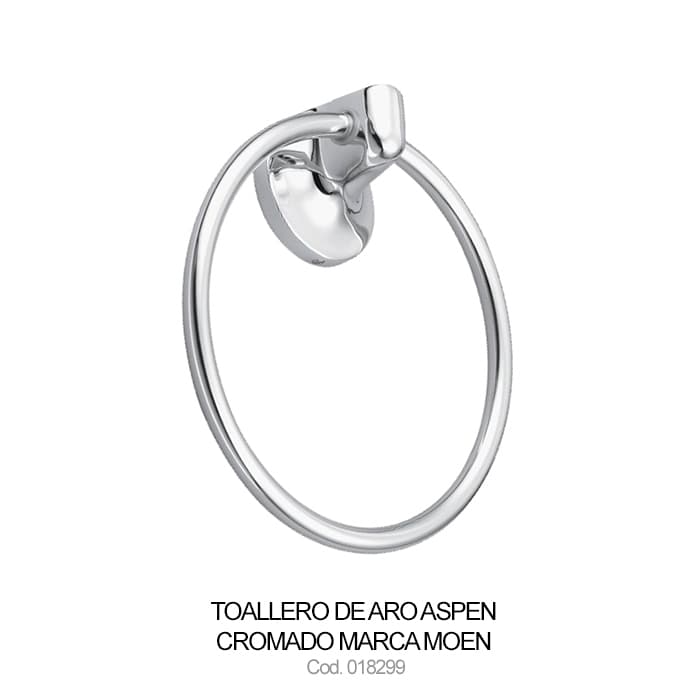 TOALLERO DE ARO ASPEN CRO MOEN