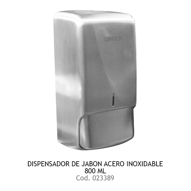 Dispensador Jabon Acero Inox 800 ml 35.3505.22 URREA