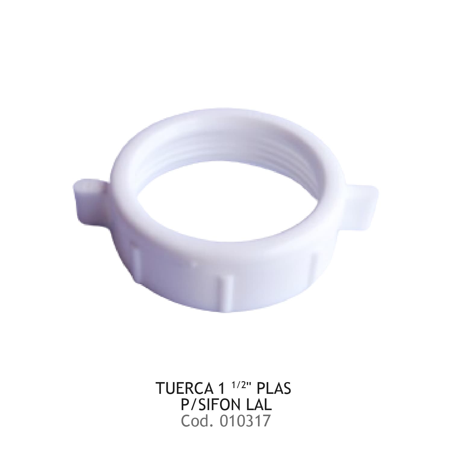 TUERCA 1 1/2" PLAS P/SIFON LAL