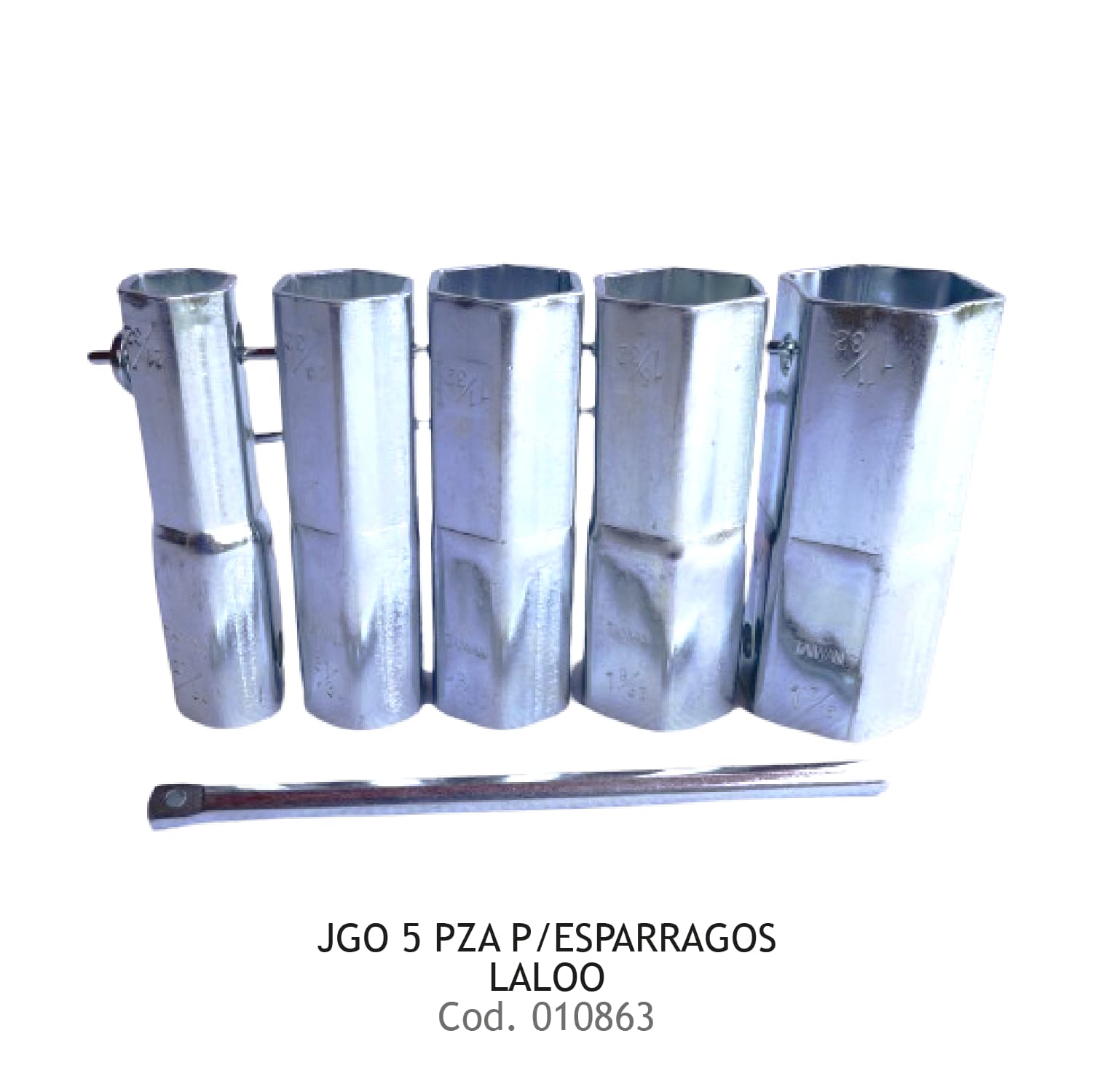 JGO 5 PZA P/ESPARRAGOS LALOO