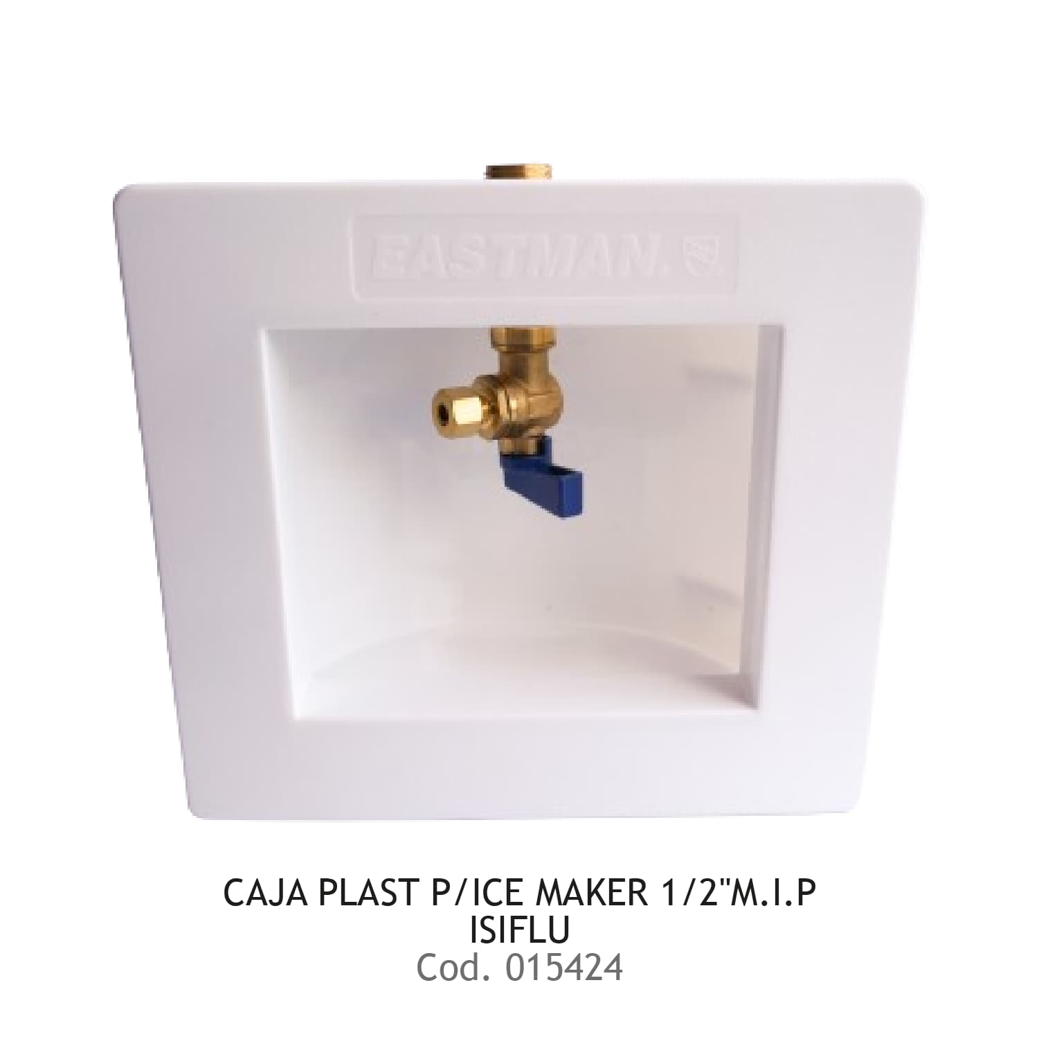 CAJA PLAST P/ICE MAKER 1/2"M.I.P ISIFLU