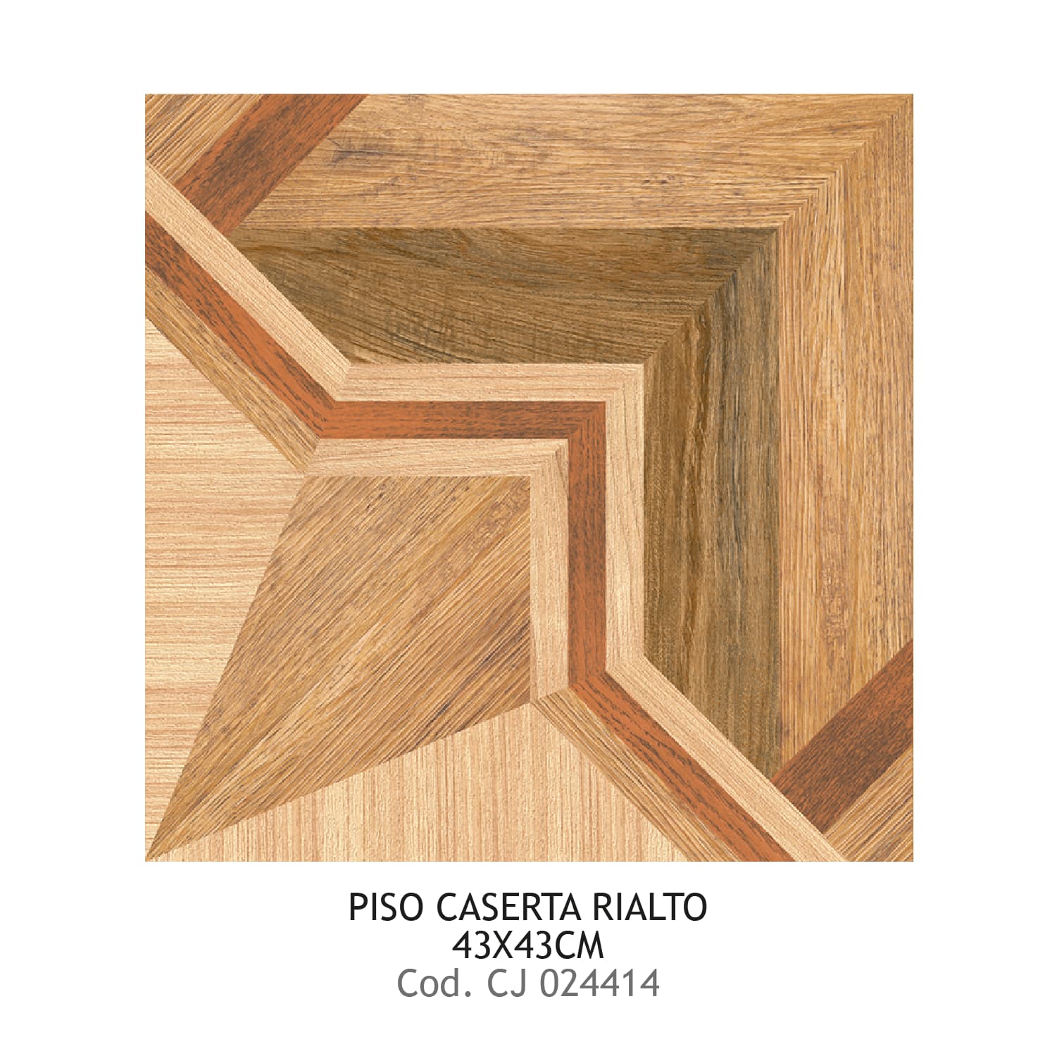 PISO PRIM 43X43 CASERTA 10UXCJ RIALTO