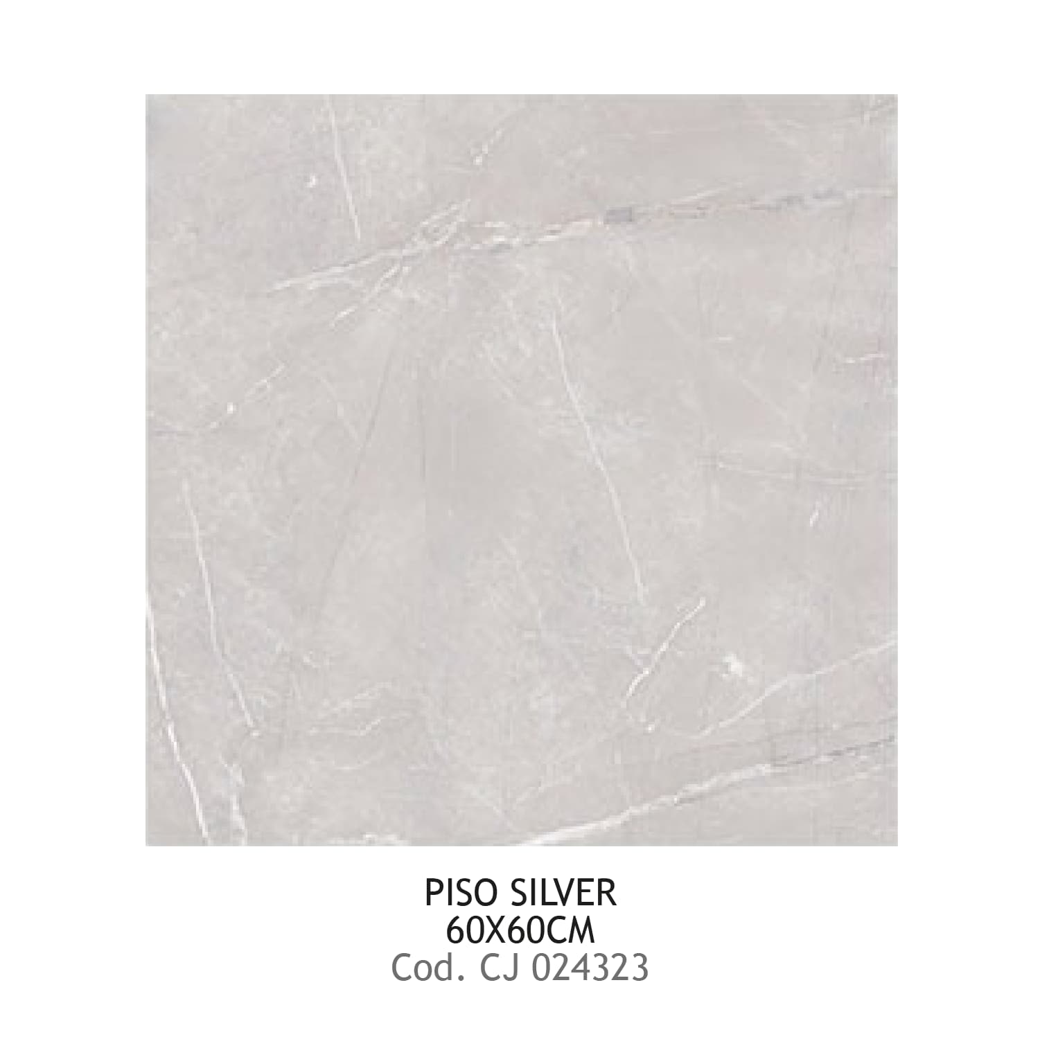 PISO SILVER 60X60 CMS 4UXCJA