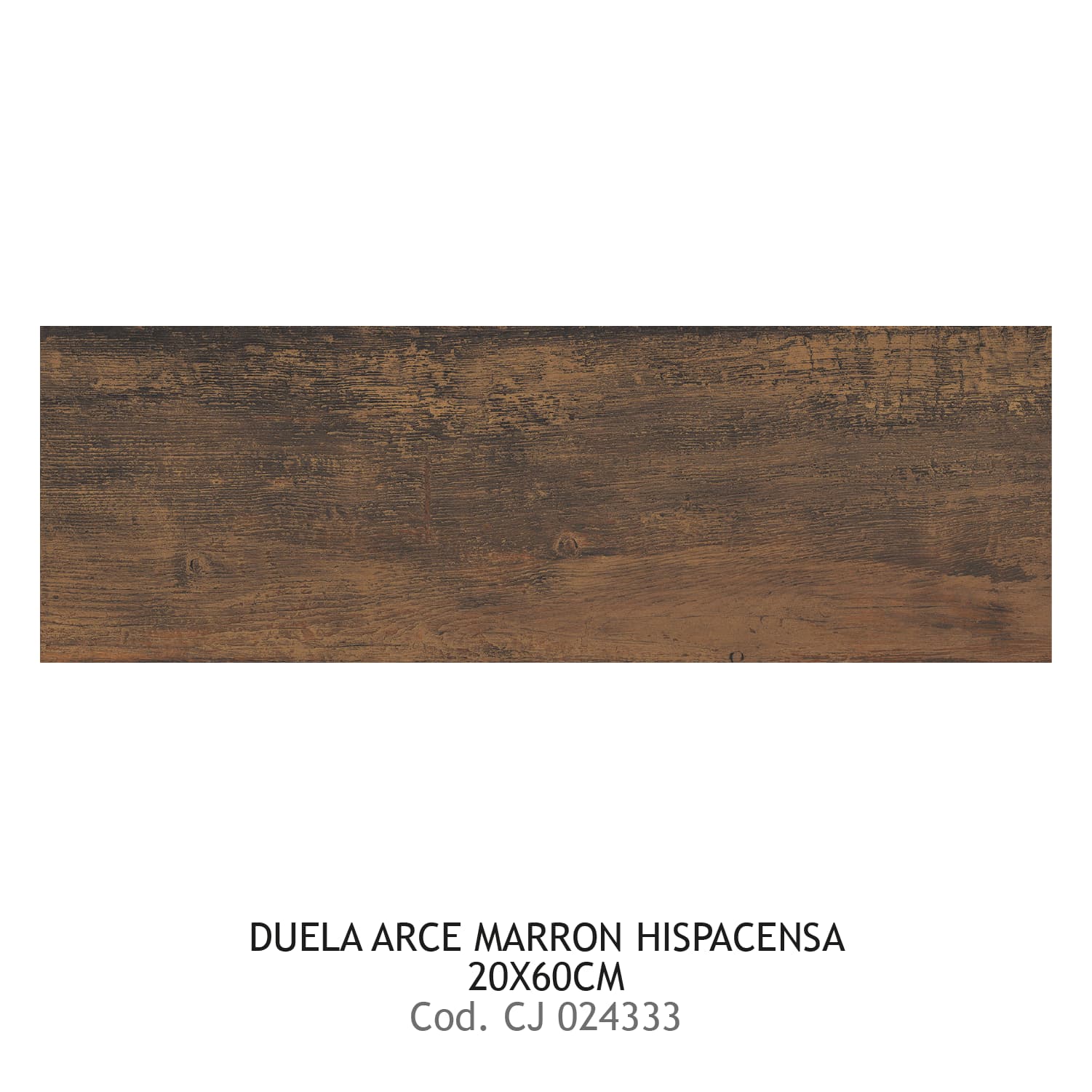 DUELA 20X60 ARCE MARRON 9UXCJA HISPACENSA