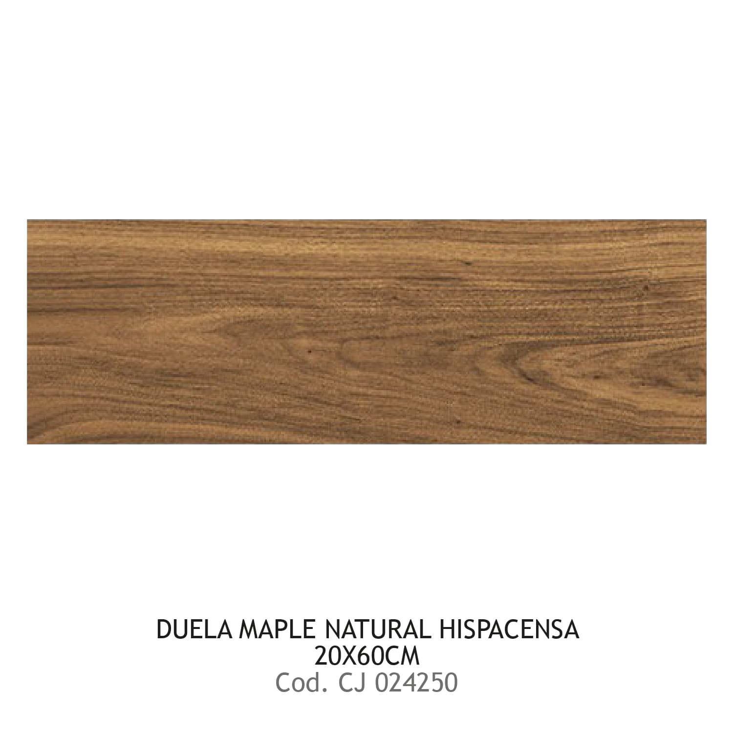 DUELA 20X60 MAPLE NATURAL HISPACENSA 9UXCJA