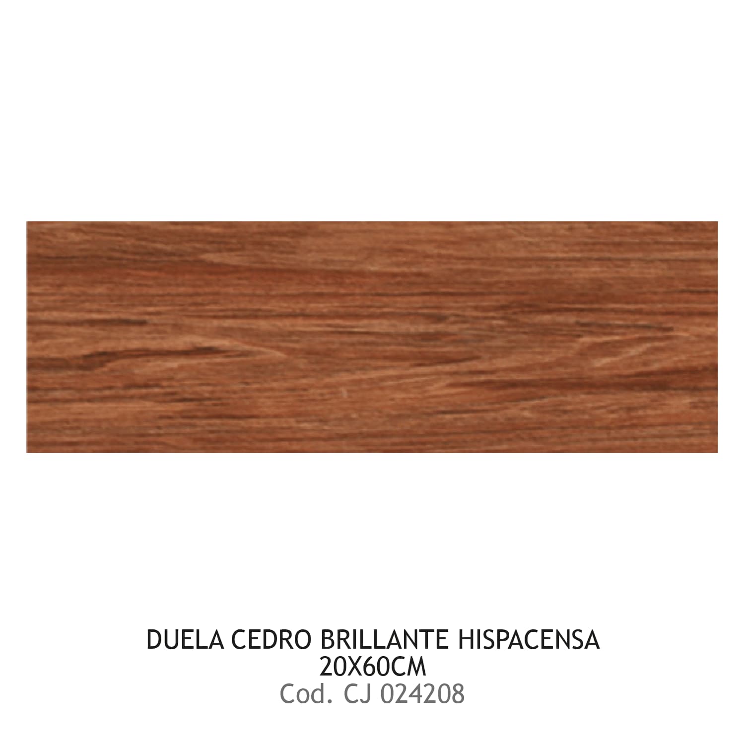 Duela 20x60 CEDRO BRILLANTE HISPACENSA 9UxCJA