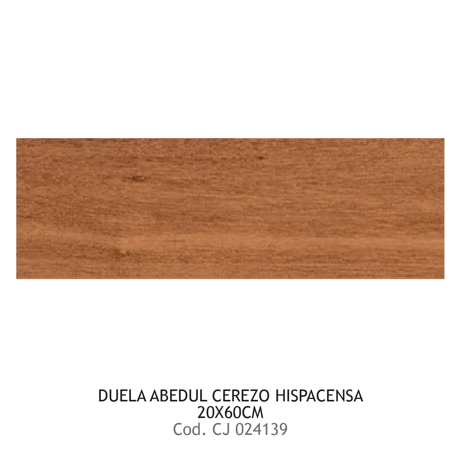 DUELA 20x60 ABEDUL CEREZO  HISPACENSA 9 UXCJA