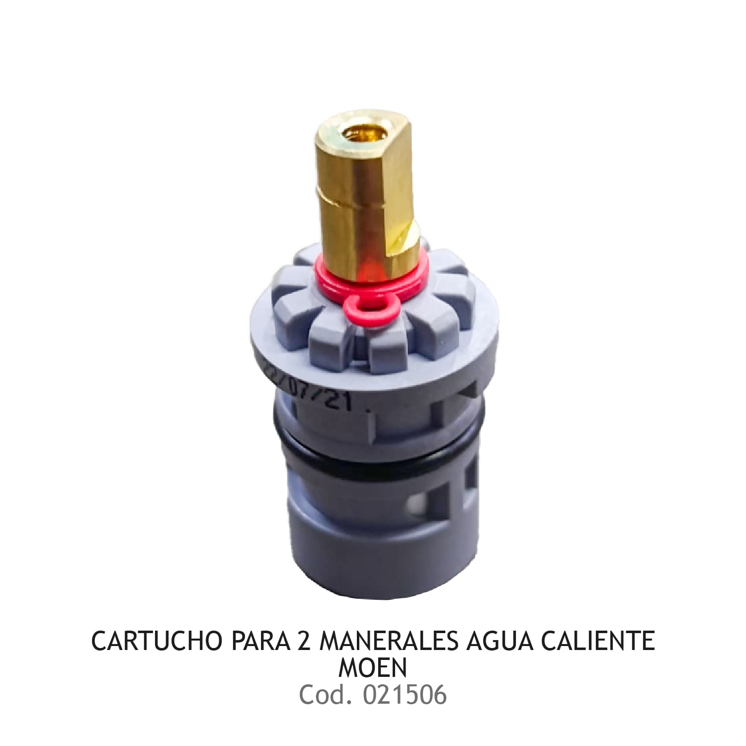 CARTUCHO PARA 2 MANERALES AGUA CALIENTE MOEN