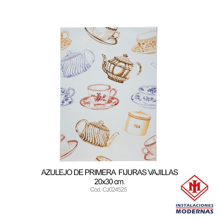 AZ. PRIM 20X30 FIJURAS VAJILLAS 16 UXCJ R&A
