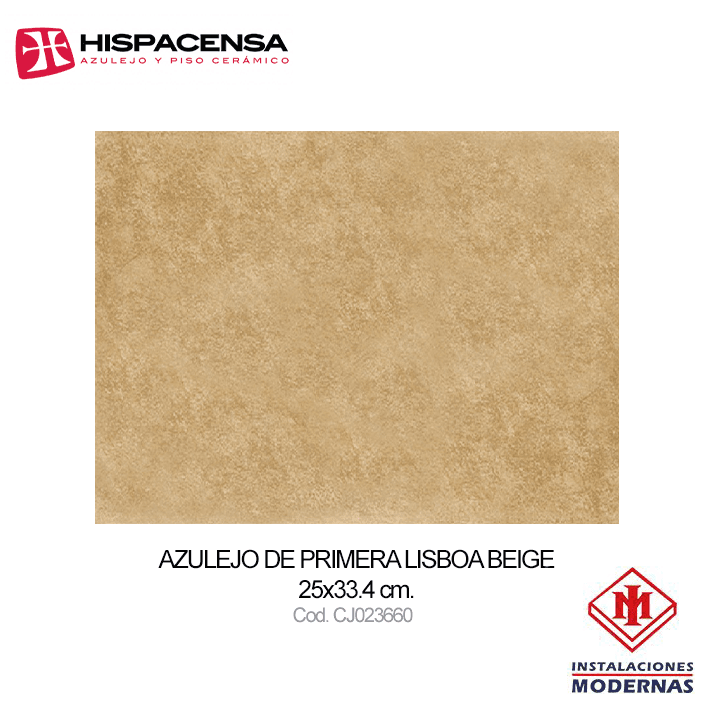 AZ PRIM 25X33.4 LISBOA BEIGE HISPACENSA  17 UXCJ