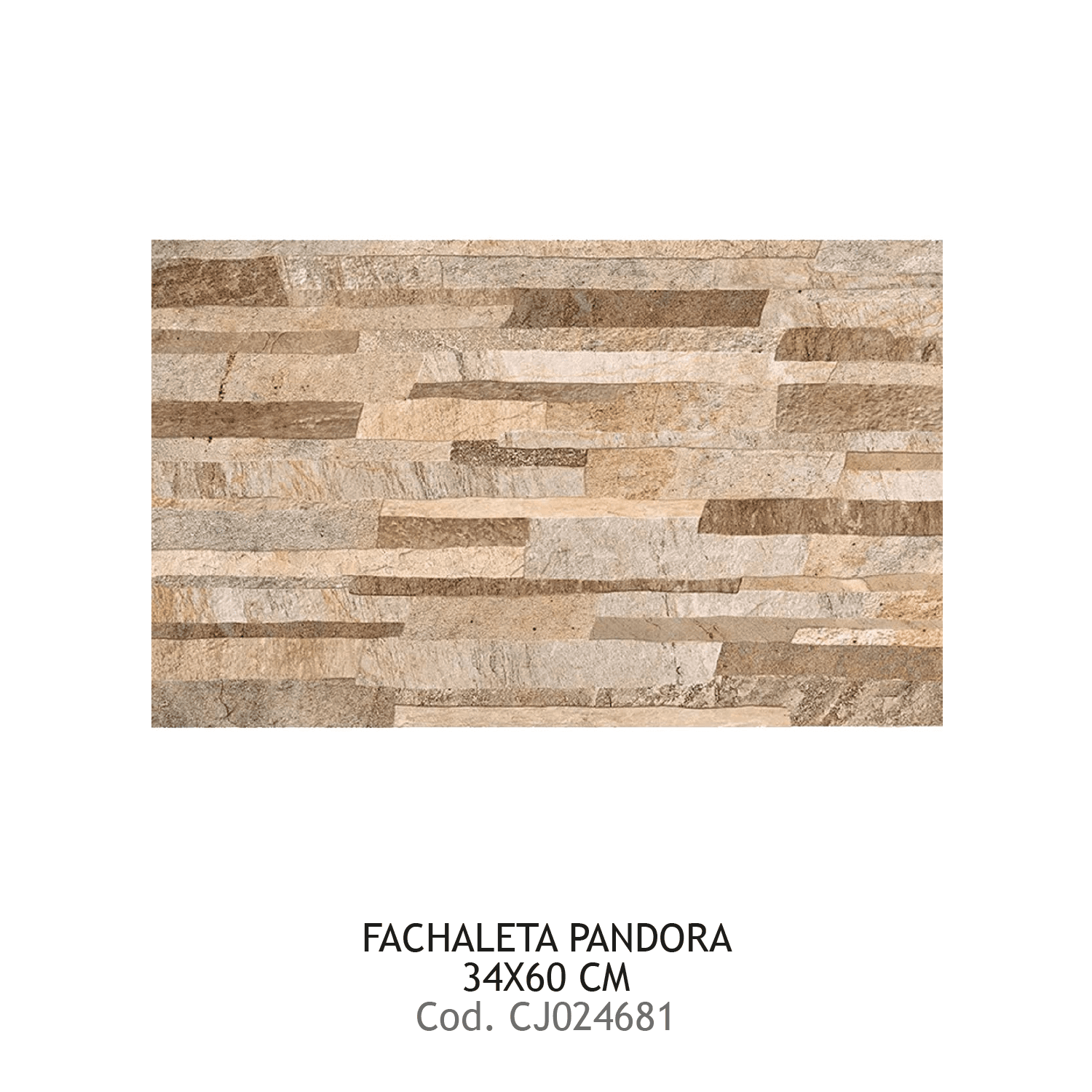 FACHALETA PRIM 34X60 PANDORA HD34X60 10 UXCJ FORMIGRES
