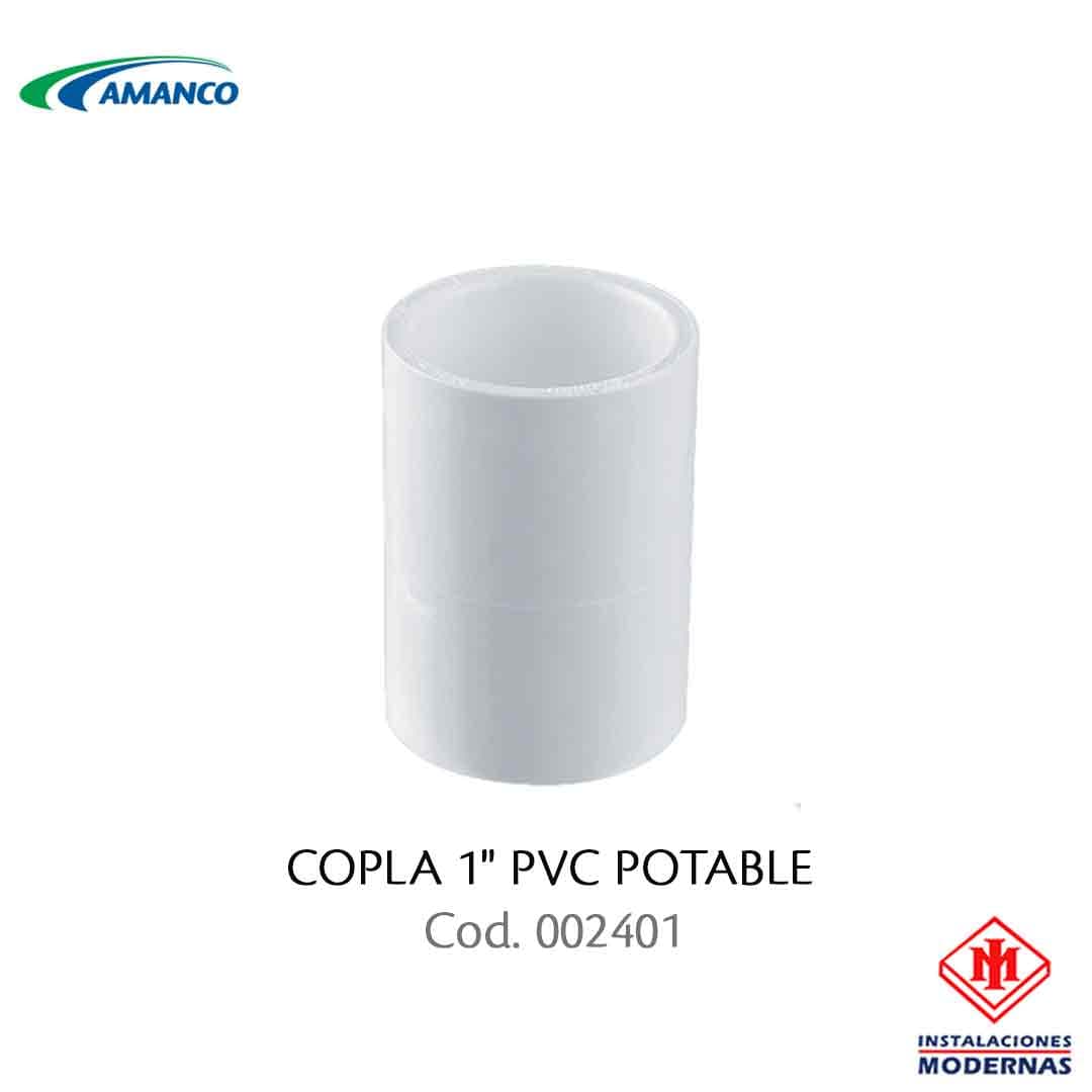 COPLA 1"  PVC POTABLE