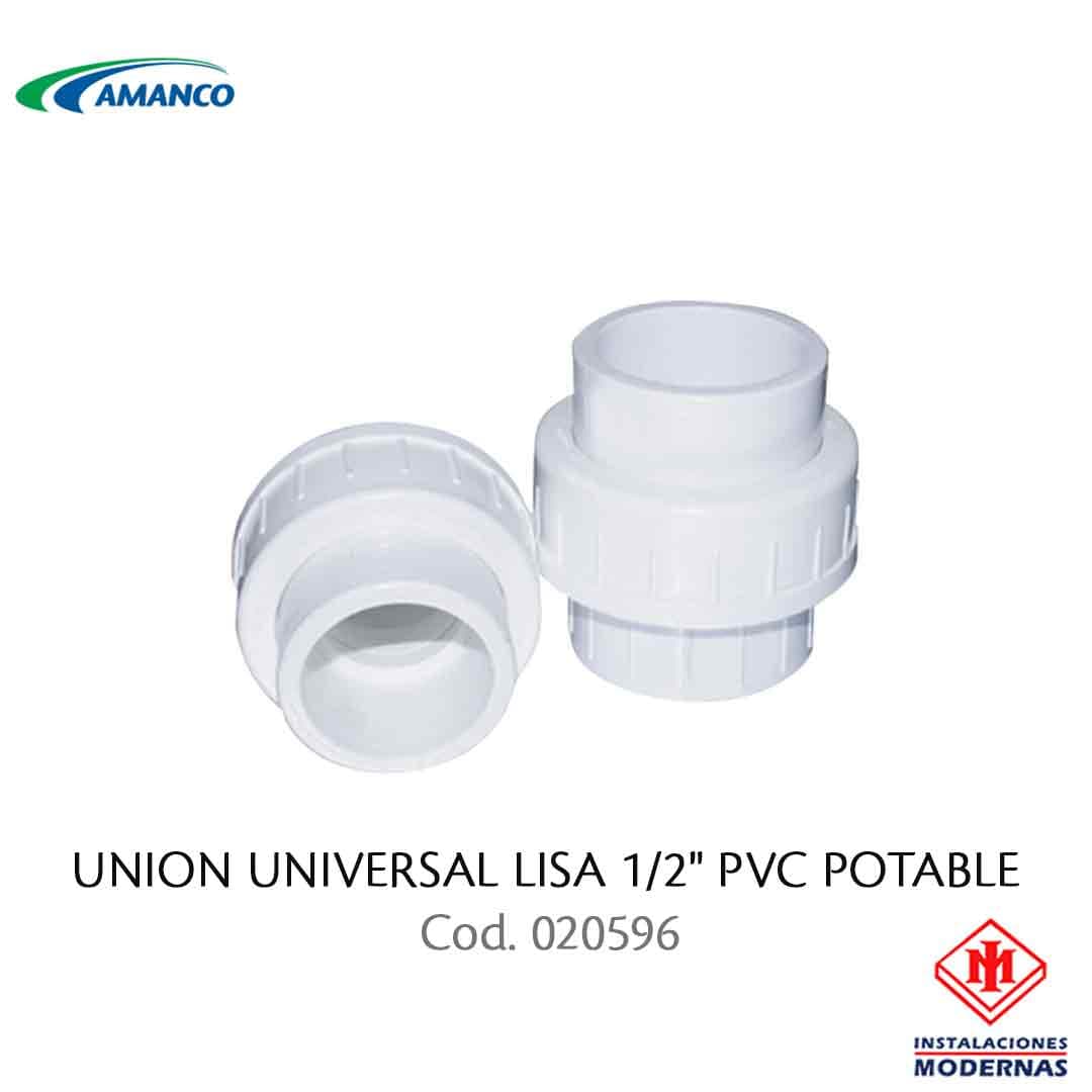 UNION UNIVERSAL LISA 1/2" PVC POTABLE