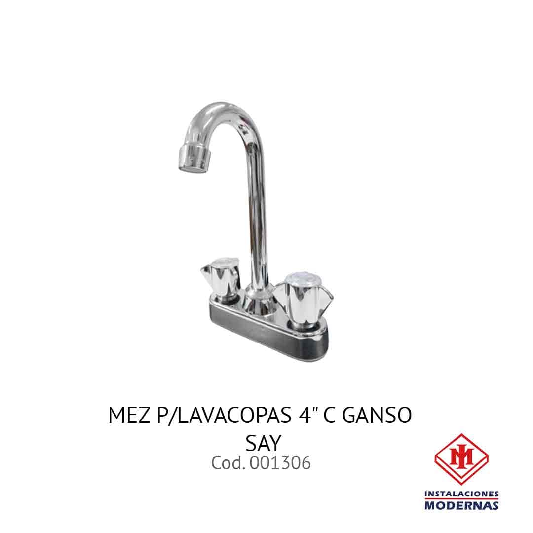 MEZ P/LavamanosACOPAS 4" C GANSO SAY