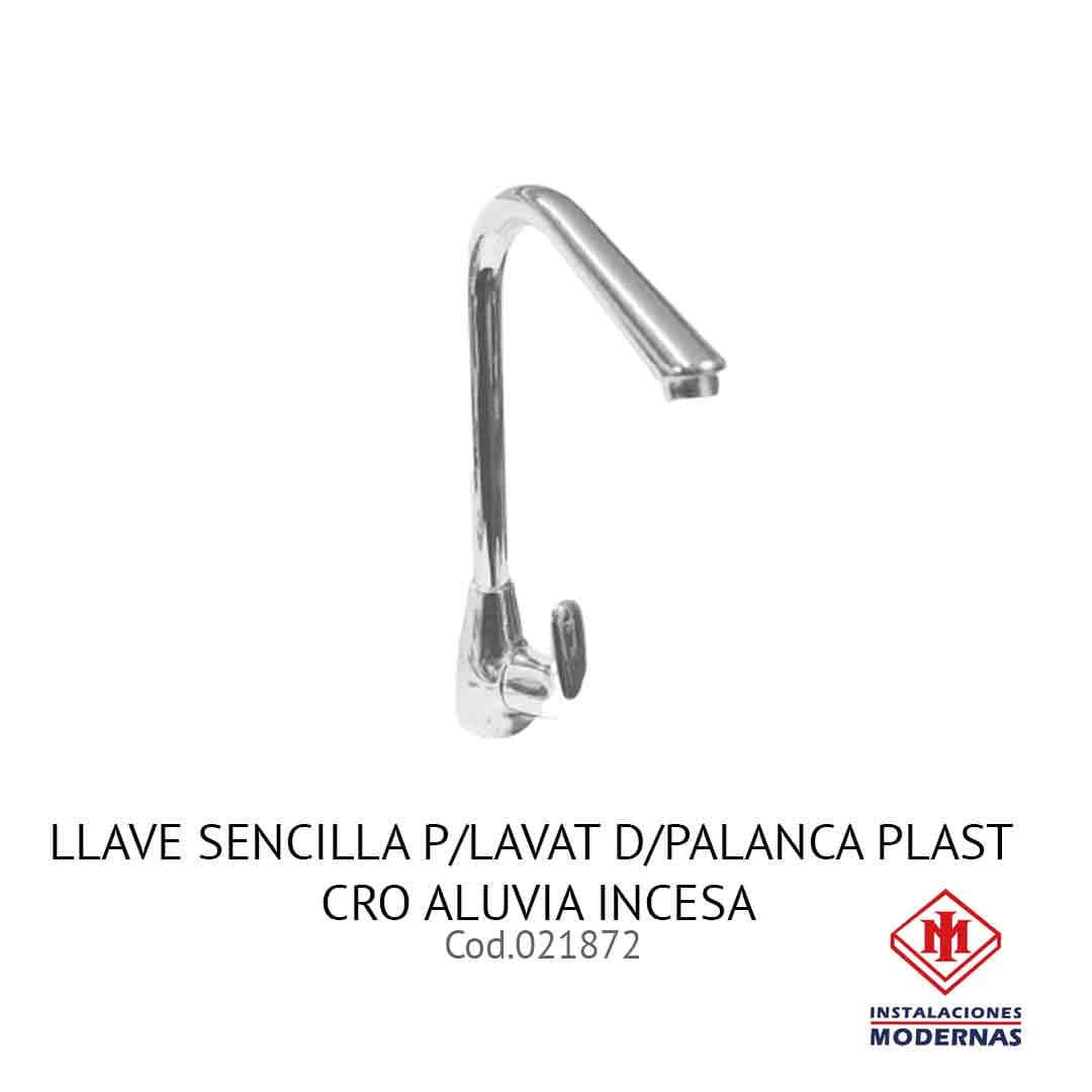 LLavamanosE SENCILLA P/LavamanosAT D/PALANCA PLAST CRO ALUVIA INCESA