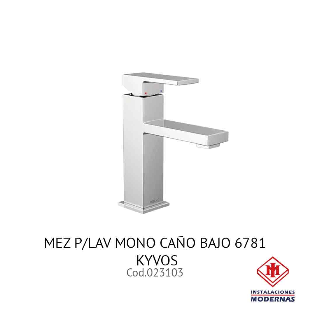Mez P/lav Mono Caño bajo 6781 KYVOS