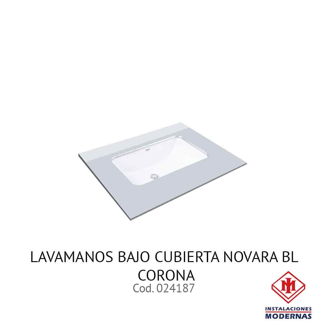 LavamanosAMANOS BAJO CUBIERTA NOVARA BL CORONA