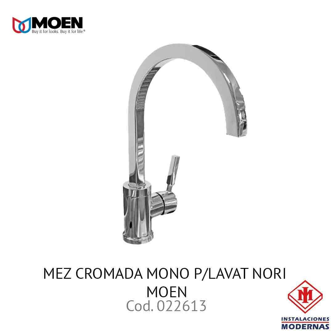 MEZ CROMADA MONO P/LavamanosAT NORI MOEN