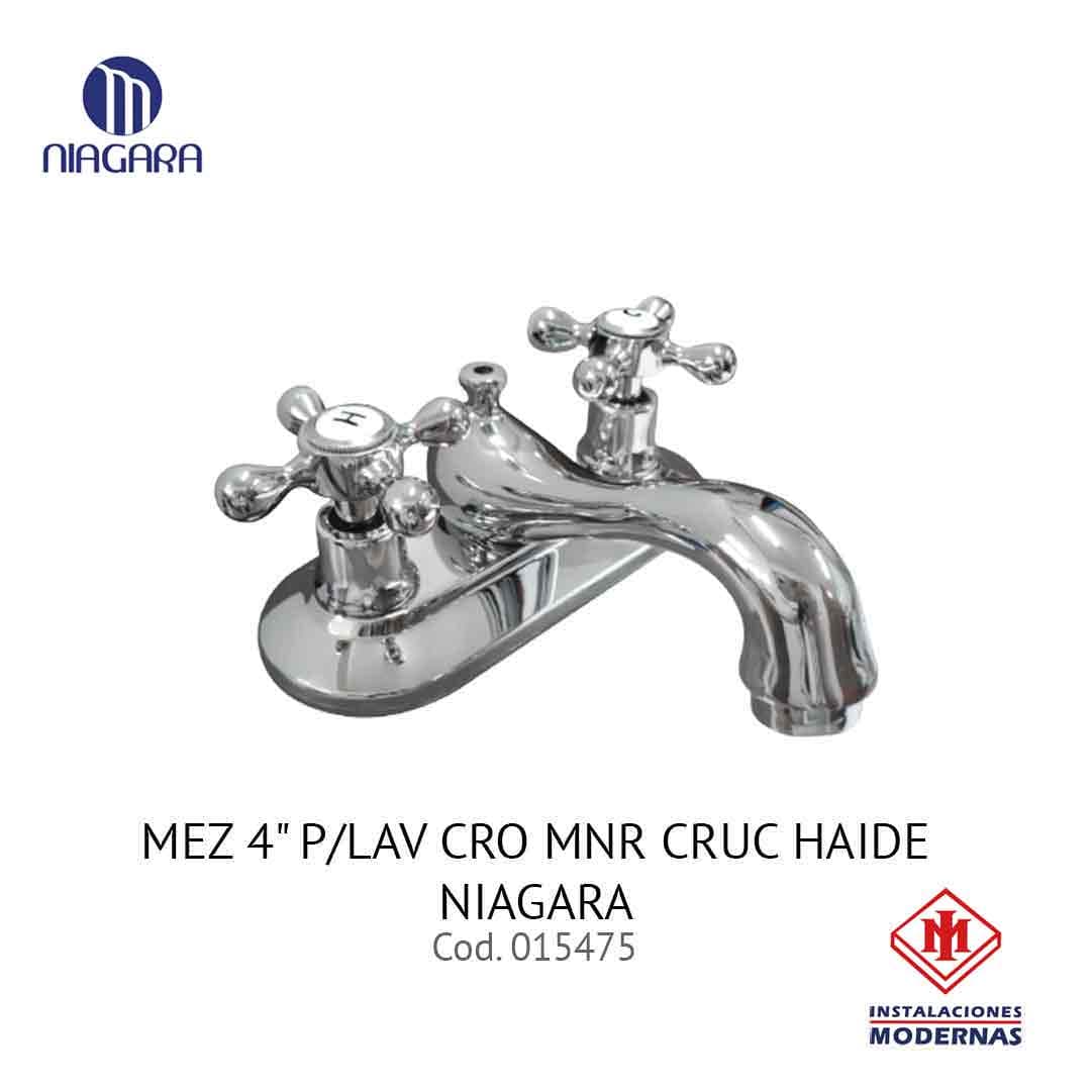 MEZ 4" P/Lavamanos CRO MNR CRUC HAIDE NIAGARA