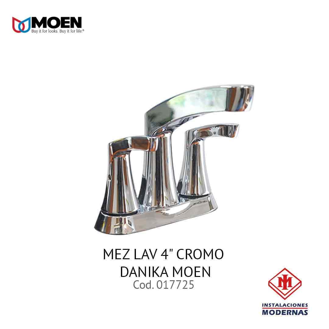 MEZ Lavamanos 4" CROMO DANIKA MOEN
