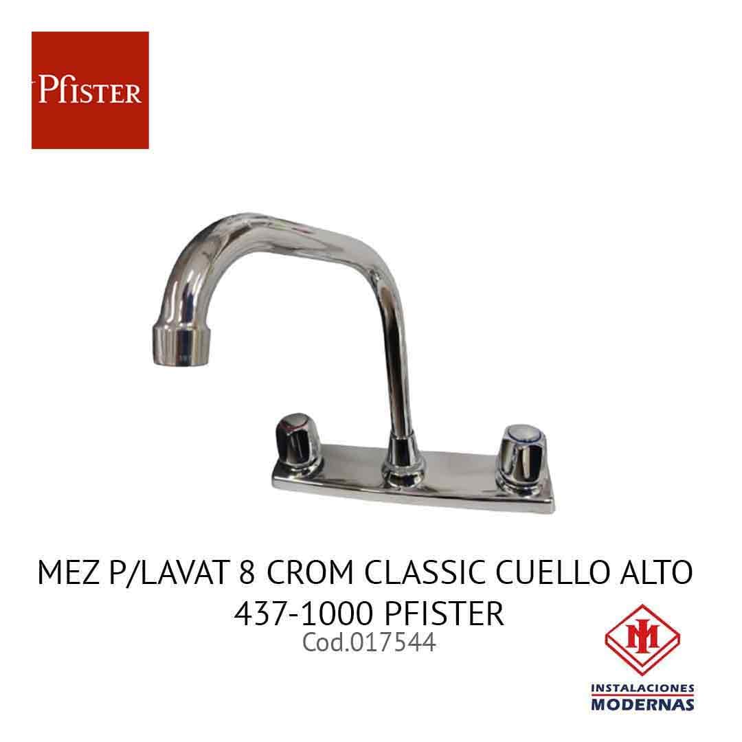 MEZ P/LavamanosAT 8  CROM  CLASSIC CUELLO ALTO 437-1000 PFISTER