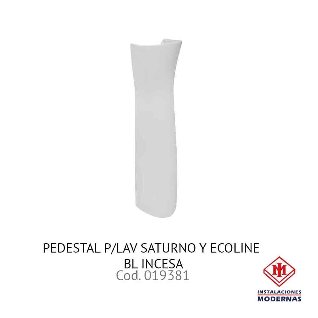 PEDESTAL P/Lavamanos SATURNO Y ECOLINE BL INCESA