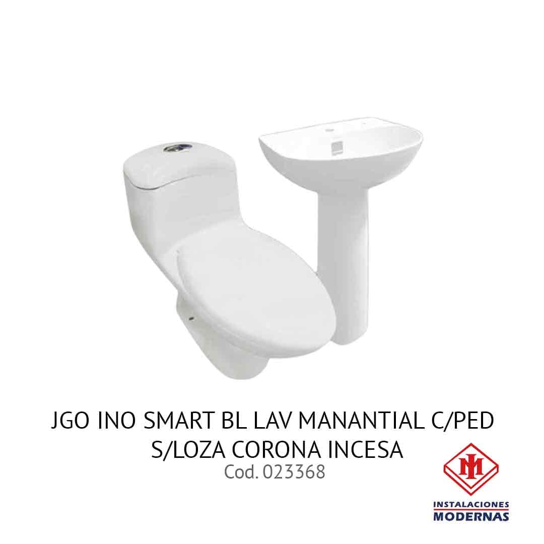 Jgo Ino Smart Bl Lav Manantial C/Ped s/loza Corona INCESA