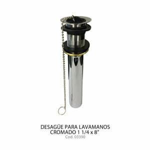 DESAG 1 1/4X8" CRO P/Lavamanos JAMEC