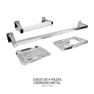 JGO 4 PZS CRO METAL TWN