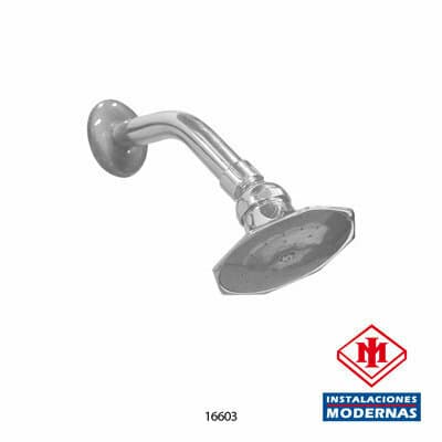 REG OCTOGONAL C/BRAZO Y CHAP CROM NIAGARA