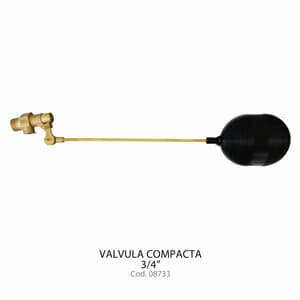 VALV COMPACTA 3/4" C/FL P6 UR