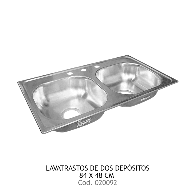 LavamanosAT 84X48 (33.19) 2C 6" 2B TEKA