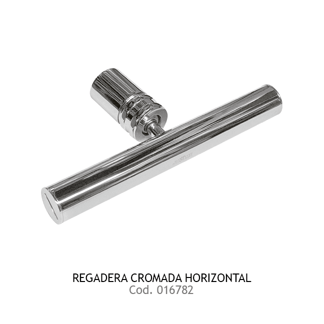 REGADERA CROMO HORIZONTAL VIA JUST TIME
