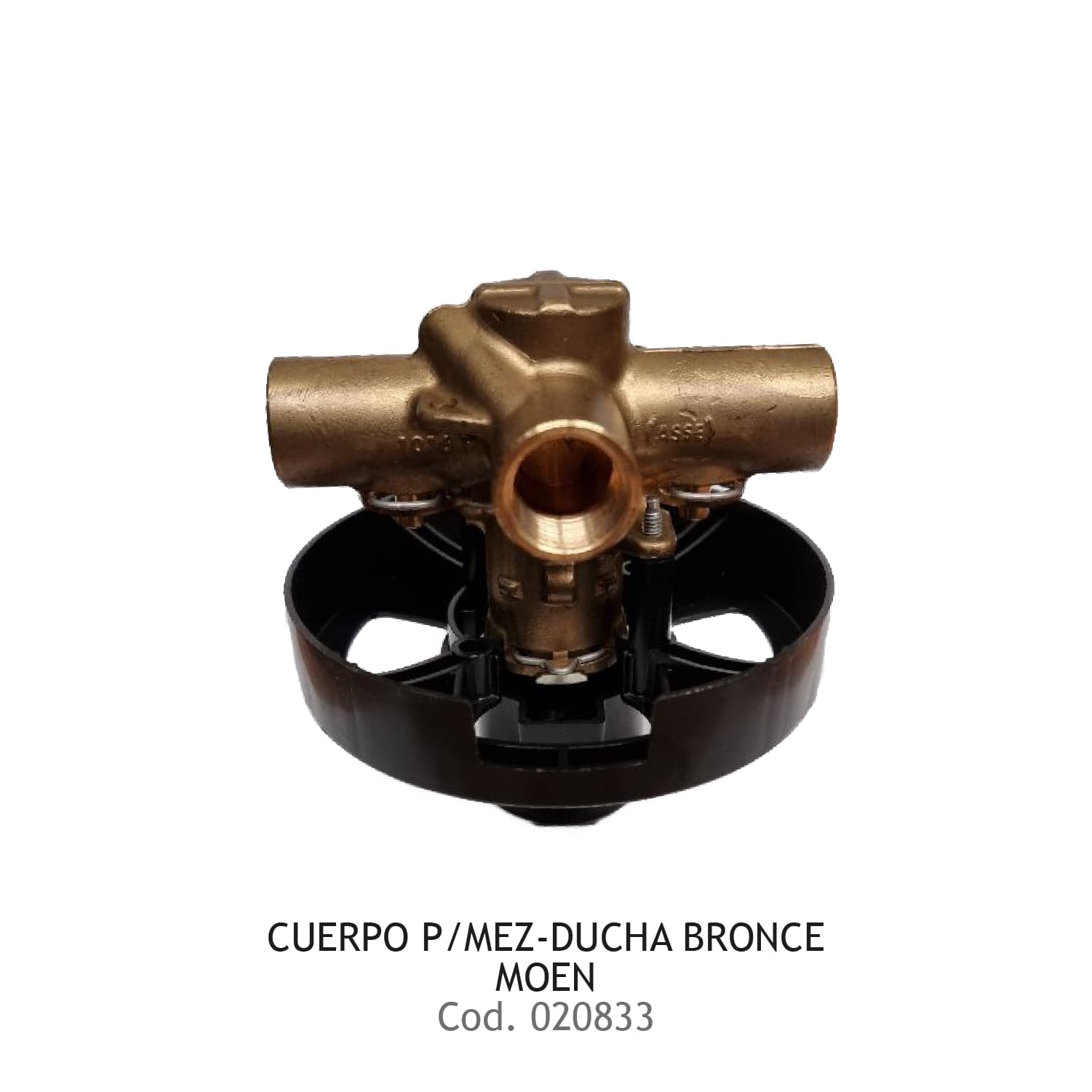 CUERPO P/MEZ-DUCHA BRONCE MOEN