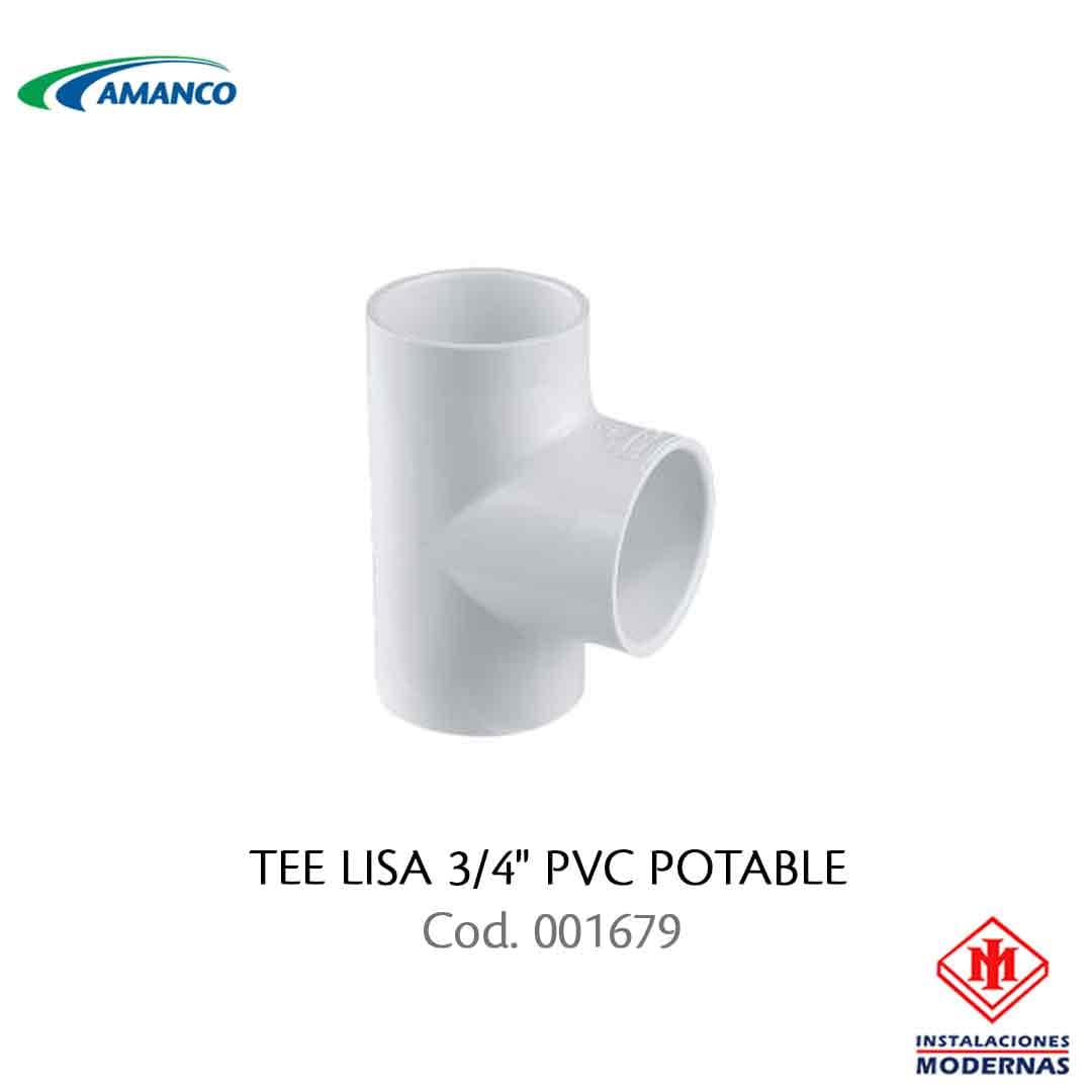 TEE LISA 3/4" PVC POTABLE