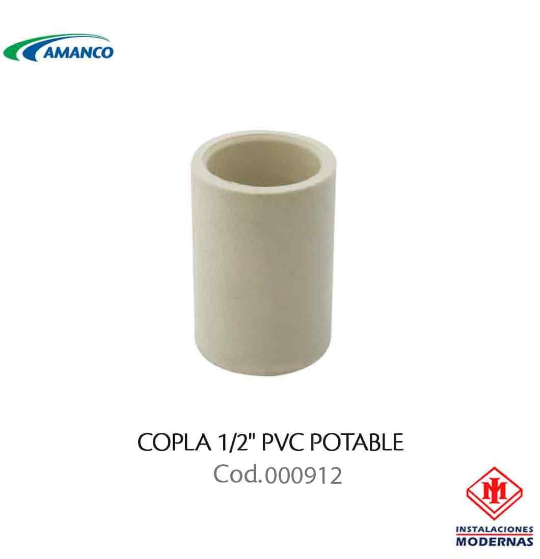 COPLA 1/2" PVC POTABLE