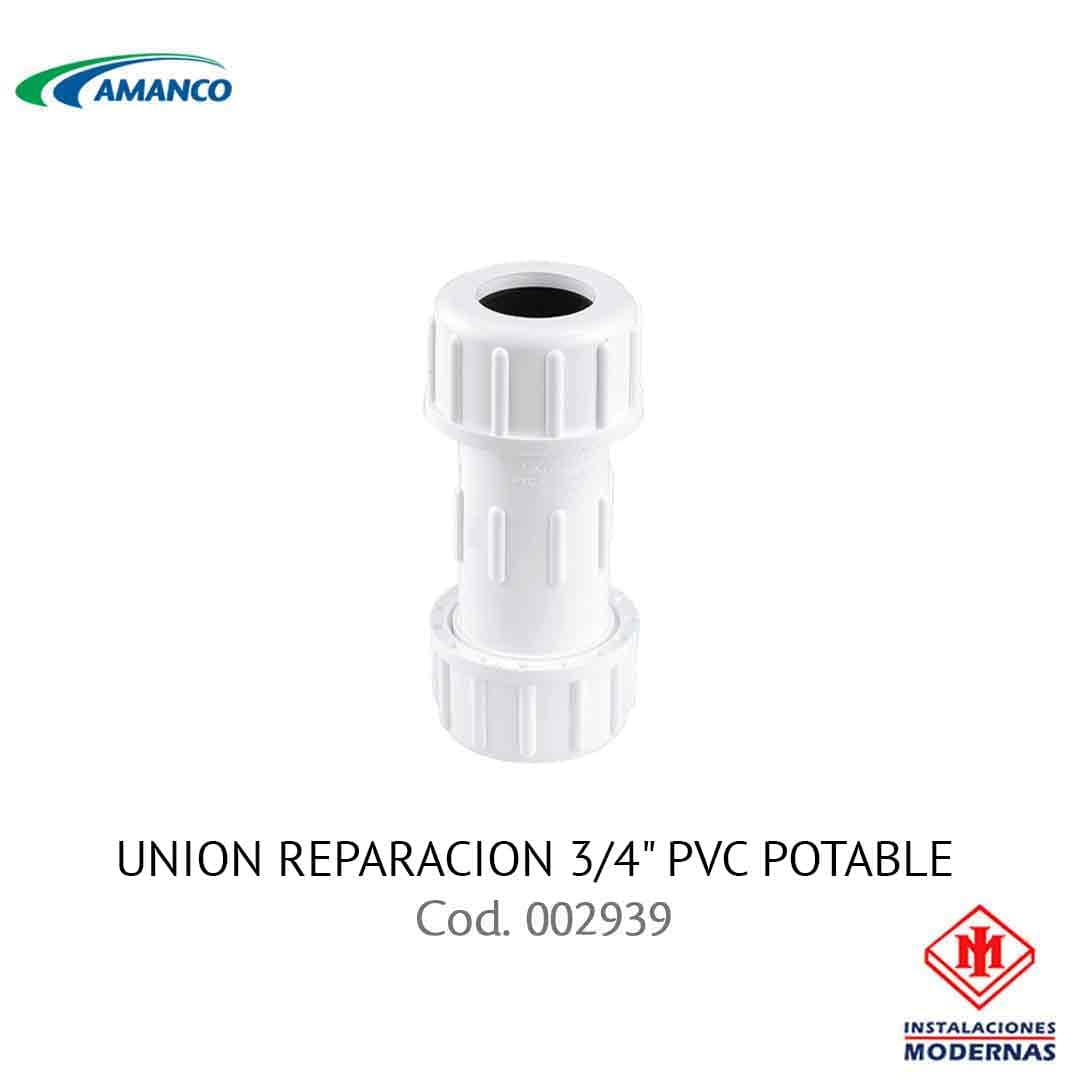 UNION REPARACION 3/4" PVC POTA