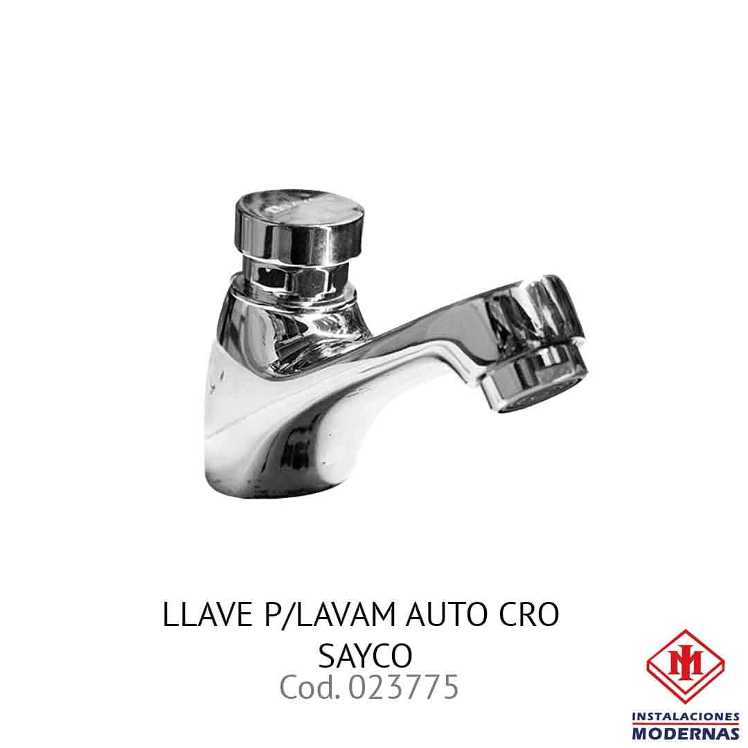 Llave P/lavam Auto Cro SAYCO