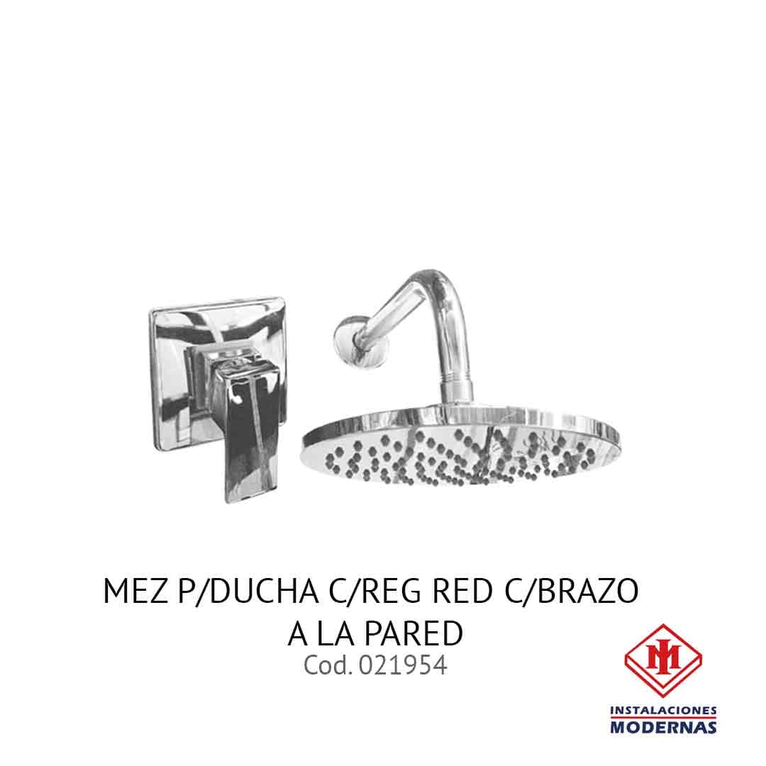 MEZ P/DUCHA C/REG RED C/BRAZO A LA PARED