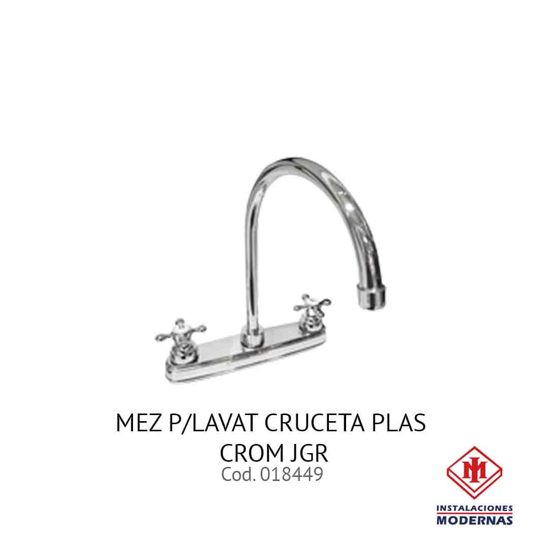 MEZ P/LavamanosAT CRUCETA PLAS CROM JGR