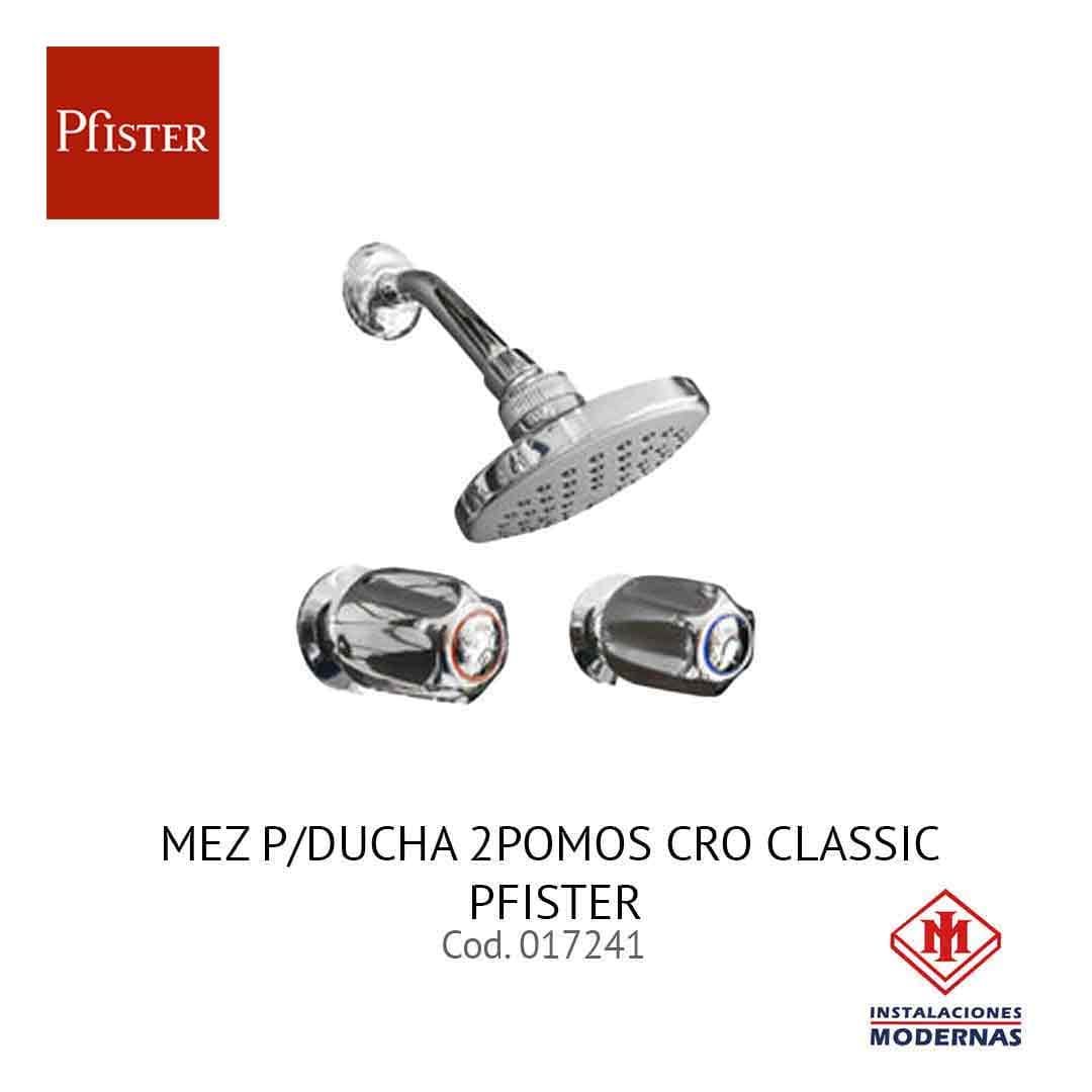 MEZ P/DUCHA 2POMOS CRO CLASSIC PFISTER